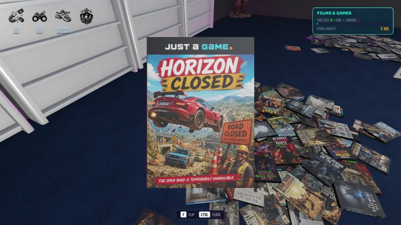 Detailansicht des Spielecovers Horizon Closed in der Videothek.